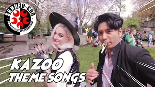 SAKURA CON 2019 | SURPRISING COSPLAYERS WITH KAZOO THEME SONGS