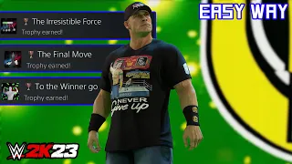 WWE 2K23 - Irresistible Force/Final Move/To the Winner go the Spoils (Trophy/Achievement) | Easy Way