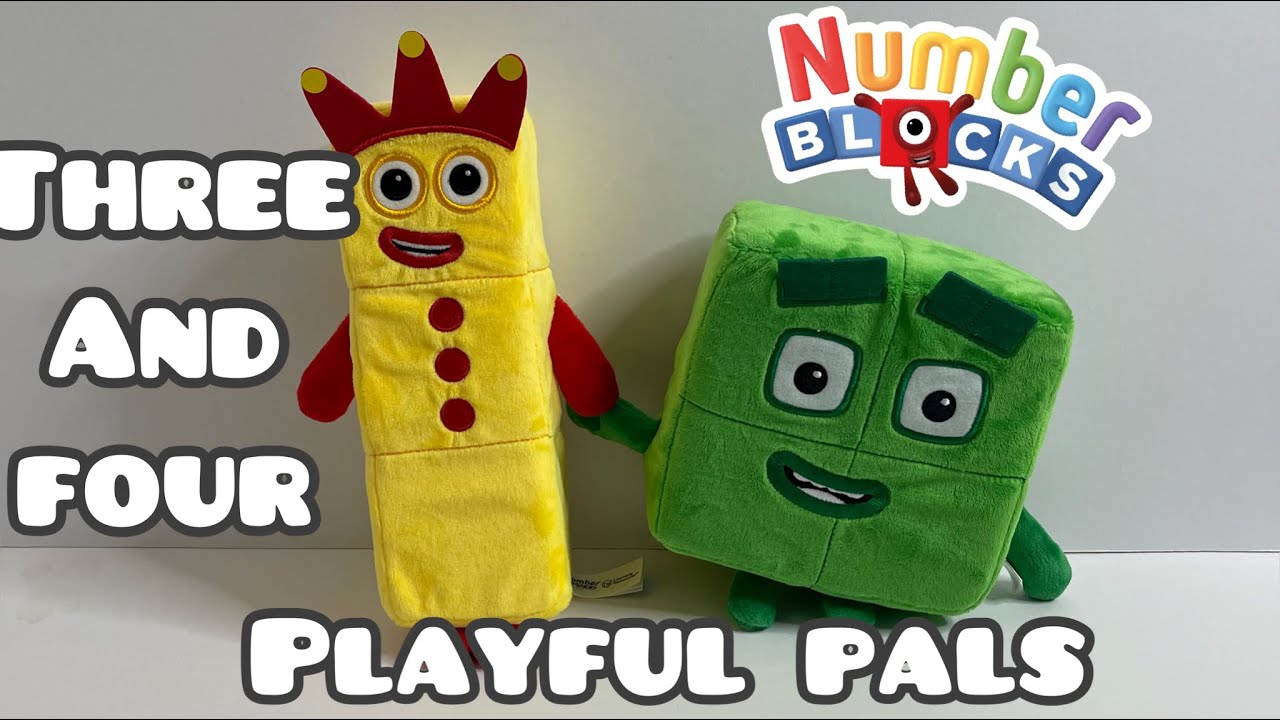 Download Numberblocks 3 And 4 Playful Pals Unboxing And Review 😊😀