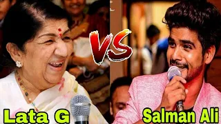 Salman Ali VS Lata Mangeshkar G | Comparison Jugalbandi With the Legend ||