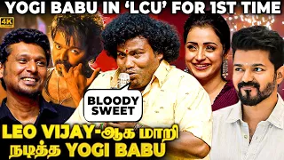 Yogi Babu as LEO🦁Live Acting on Stage🔥 Lokesh & Trisha's Reactions🤣 Bloody Sweet😍