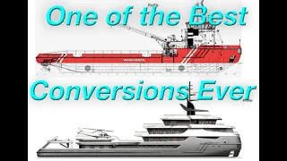 68m Expedition/Explorer Yacht is not just "Ice-classed" it is ICE BREAKER One of best conversions