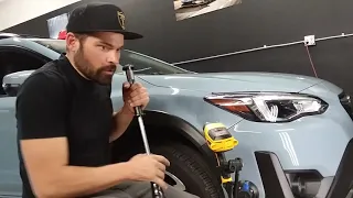 2021 Subaru Crosstrek Large Paintless Dent Repair in Boulder Colorado