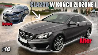 Mercedes-Benz CLA 250 po dłuższej przerwie w końcu złożony! AMG Look | EP03