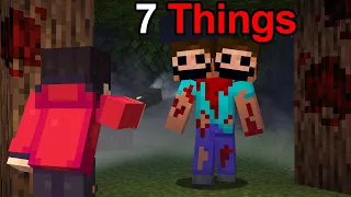 7 Things You Should NEVER Do at Night in Minecraft..