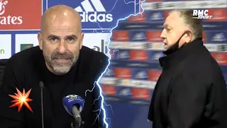 "Pas courageux", "scandale"... Bosz et Aulas furieux après OL 0-1 Lille