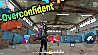 New Emote Free fire In Over Confidence #overpower #overconfindence || Watch Till End