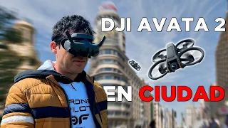 ¿Cómo volar el DJI AVATA 2 en CIUDAD? Primer DRON FPV con MARCADO DE CLASE 🤩