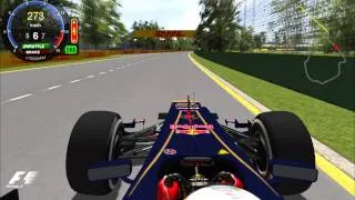 rF F1 2013 - Ricciardo onboard Albert Park 2013