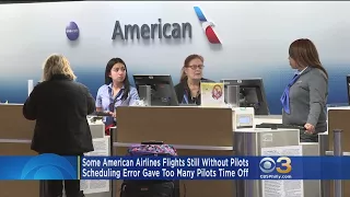 Some American Airlines Flights Still Without Pilots