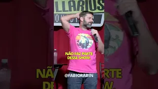 A polêmica do mendigo! - Fábio Rabin (comédia stand up) #shorts