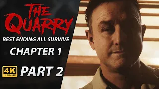 The Quarry | Walkthrough | Save Everyone [BEST ENDING] Part 2 Chapter 1