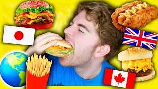 TASTING FAST FOOD FROM AROUND THE WORLD