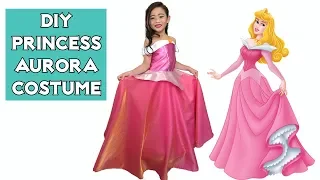 DIY Princess Aurora Costume of Sleeping Beauty