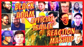 BLACK ADAM - OFFICIAL TRAILER - REACTION MASHUP - DC - THE ROCK - WARNER BROS - [ACTION REACTION]