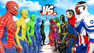 TEAM SPIDER-MAN VS THE NEW AVENGERS - EPIC SUPERHEROES WAR