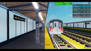 IRT Subway: Queensboro Plaza bound R188 (7) train @ 103rd St (HAPPY BIRTHDAY, MTA!)