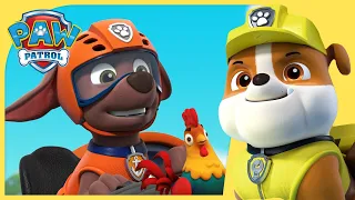 ¡Las mejores misiones de rescate de Zuma y Rubble, y mucho más! - PAW Patrol Episodio Español