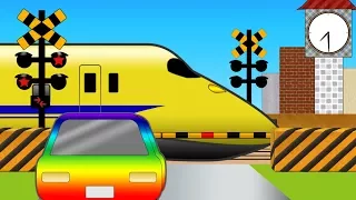 One week of railroad crossing【Railroad crossing animation】