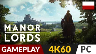 Manor Lords PL 🌱 Gameplay 🔨 Zbudujmy średniowieczną osadę | Gameplay po polsku 4K