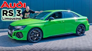 Audi RS3 Limousine – Wirklich der Beste seiner Klasse? | Test / Fahrbericht / Deutsch!