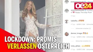 Lockdown: Promis verlassen Österreich