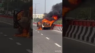 Toyota Fortuner catch fire #viral #shorts