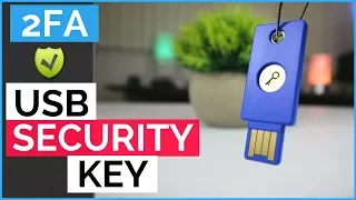 FIDO U2F Yubico Security Key Review - 2FA USB Security Key