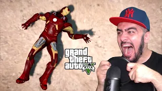 IRON MAN'NIN TÜM KEMIKLERINI KIRAMADIM 🦴 - GTA 5 MODS