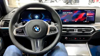 New BMW 3 SERIES 2023 - AMBIENT LIGHTS, My Modes & HUD