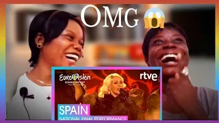 Nebulossa - ZORRA | Spain 🇪🇸 | National Final Performance | Eurovision 2024 | Reaction!!!😱