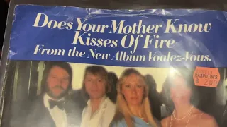 ABBA - “Kisses of Fire” (1979, 45 rpm b side vinyl single play!)