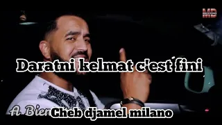 cheb Djamel Milano - Daratni Kelmat C'est Fini (slowed)