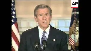 President's address to the nation on the Columbia shuttle disaster