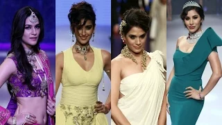 Kriti, Ileana, Richa & Sophie's Sexy Ramp Walk