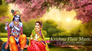 KRISHNA FLUTE MUSIC FOR POSITIVE ENERGY|  RELAXING MUSIC ,FLUTE,SLEEP,MEDITATION,MORNING FLUTE*350