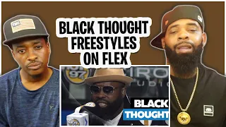 TRE-TV REACTS TO - BLACK THOUGHT FREESTYLES ON FLEX | #FREESTYLE087