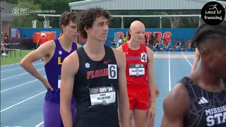 Men's 800m Prelims (2024 SEC Outdoor Track and Field Championships)