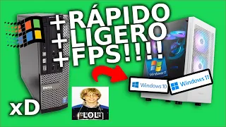 COMO OPTIMIZAR WINDOWS 10/11 (2024) - LAPTOP y PC ¡CONVERTIR PC ANTIGUA EN GAMER!