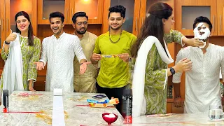 Glass & Tissue Paper Challange | Sara Face Shaving Gell Sy Bhar Gya😭