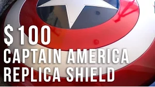 $100 CAPTAIN AMERICA SHIELD Replica Review / Unboxing - Hasbro Toys