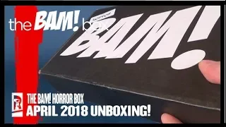 Subscription Spot | The Horror Bam! Box April 2018 UNBOXING!