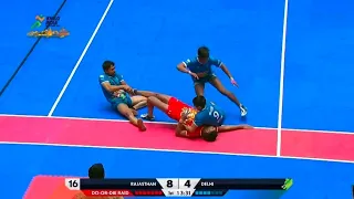 Rajasthan vs Delhi Boy's Kabaddi 1st Semi-Final Match Full Highlights | Khelo India Youth Games 2022