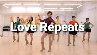 Love Repeats Line Dance (Beginner) Michele Burton Demo l 러브리피츠 라인댄스 l Linedance