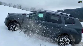 Dacia Duster 4x4 vs Snow Hill 2023