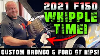 One of THE First Supercharged 2021 FORD F150's! Our Biggest Video Ever! FORD GT Supercar & Bronco!