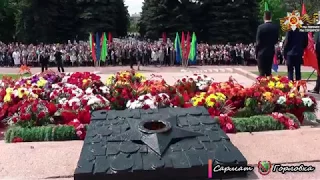 Торжественный митинг в честь Дня ПОБЕДЫ в Горловке.