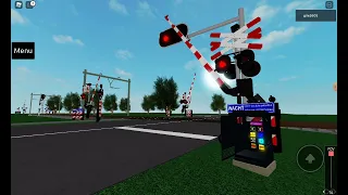 Roblox | Dutch Railroad Crossings | Train passes by blooper #5