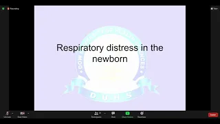 Respiratory Distress in Newborn | Pediatrics