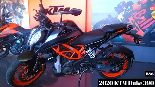 NEW KTM Duke 390 ABS BS6 Silver Metallic Price | Features & Detailed Walk Around | KTM 390 Duke.